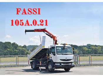 Камион со кран RENAULT Midlum 300