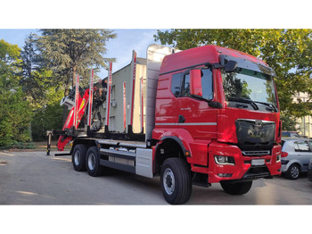 Нов Камион за дрва, Камион со кран за транспорт на дрва MAN TGS 33.520: слика 2