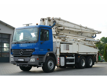 Камион со бетонска пумпа MERCEDES-BENZ Actros 2636
