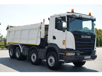 Асфалтен поплочувач Scania G 410 / 8X4 / ZABUDOWA SAMOWYŁADOWCZA DO ASFALTU / 2X HYDROKLAPA: слика 5 Асфалтен поплочувач Scania G 410 / 8X4 / ZABUDOWA SAMOWYŁADOWCZA DO ASFALTU / 2X HYDROKLAPA: слика 5