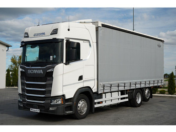 Камион со церада Scania S 450 / SOLÓWKA / 6X2 / OŚ PODNOSZONA / 2019 /: слика 4 Камион со церада Scania S 450 / SOLÓWKA / 6X2 / OŚ PODNOSZONA / 2019 /: слика 4