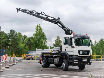 Кипер MAN  TGS 18.360 4x4 HIAB 144 E-4 Crane Kipper: слика 4