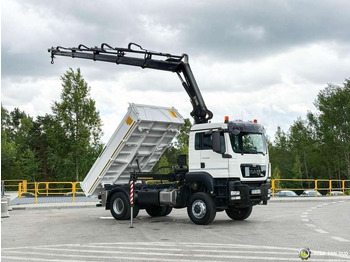 Кипер MAN  TGS 18.360 4x4 HIAB 144 E-4 Crane Kipper: слика 2