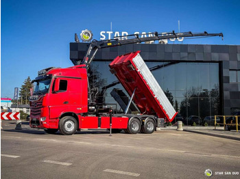 Лизинг на  Mercedes-Benz  AROCS 3358L 6x4 HIAB 192X-HIPRO E-6 Crane Kippe Mercedes-Benz  AROCS 3358L 6x4 HIAB 192X-HIPRO E-6 Crane Kippe: слика 2