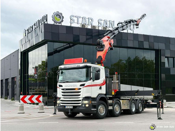 Камион со кран SCANIA G 480