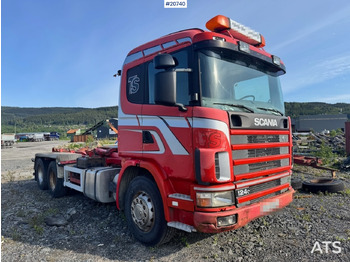 Камион со кука за подигање SCANIA R124