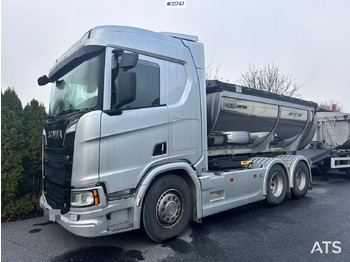 Кипер Scania R660 6X4 Asfaltbil m/ Carnehl asfaltkjerre: слика 4