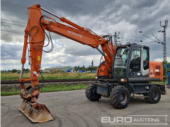 Багер на тркала HITACHI ZX140W-3