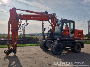 Багер на тркала HITACHI ZX140W-3