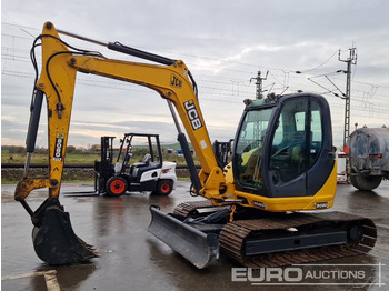 Мини багер JCB