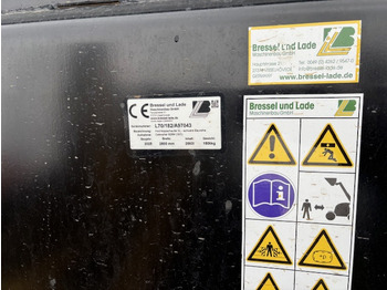 Нов Преден утоварувач за трактор Bressel und Lade Hochkippschaufel XL2800: слика 2 Нов Преден утоварувач за трактор Bressel und Lade Hochkippschaufel XL2800: слика 2