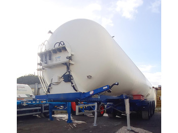 Полуприколка цистерна AGA Cryo Gas tank semi-trailer cryogenic used for nitrogen, argon, oxygen, LIN, LOX, LAR.: слика 2