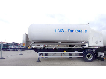Полуприколка цистерна Schwingenschlögel Gas tank semi-trailer used for LNG/CNG mobile filling station Methan Gas Cryogenic: слика 2 Полуприколка цистерна Schwingenschlögel Gas tank semi-trailer used for LNG/CNG mobile filling station Methan Gas Cryogenic: слика 2