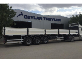 Нов Полуприколка платформа CEYLAN 3 AXLES FLATBED&PLATFORM WITH SIDE COVER: слика 3 Нов Полуприколка платформа CEYLAN 3 AXLES FLATBED&PLATFORM WITH SIDE COVER: слика 3