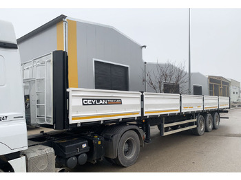 Нов Полуприколка платформа CEYLAN 3 AXLES FLATBED&PLATFORM WITH SIDE COVER: слика 4 Нов Полуприколка платформа CEYLAN 3 AXLES FLATBED&PLATFORM WITH SIDE COVER: слика 4