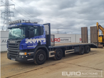 Камион со платформа SCANIA P