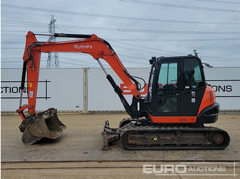 Мини багер 2021 Kubota KX080-4A2: слика 2