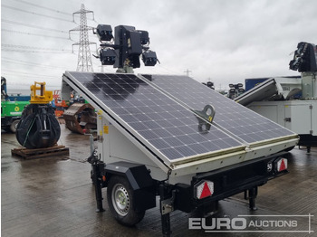 Кула за рефлектори 2022 Trime X-Solar Single Axle Solar Powered LED Lighting Tower: слика 3 Кула за рефлектори 2022 Trime X-Solar Single Axle Solar Powered LED Lighting Tower: слика 3
