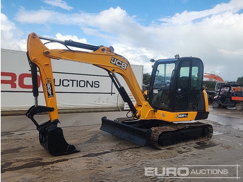 Мини багер JCB