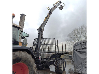 Шумска приколка Silvatec Udkørselsvogn med kran: слика 5