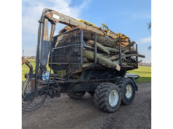 Шумска приколка Silvatec Udkørselsvogn med kran: слика 4