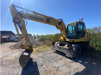 Багер на тркала KOMATSU PW130