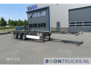 Транспортер на контејнер/ Полуприколка со променливо тело Schmitz Cargobull SCF 24 G LIGHT FIXED CHASSIS | 45ft HC * 4400 Kg * DISC BRAKES * NL TRAILER * APK 04-2026: слика 3