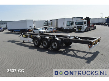 Транспортер на контејнер/ Полуприколка со променливо тело Schmitz Cargobull SCF 24 G LIGHT FIXED CHASSIS | 45ft HC * 4400 Kg * DISC BRAKES * NL TRAILER * APK 04-2026: слика 2