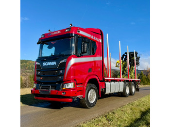 Камион за дрва SCANIA R 520