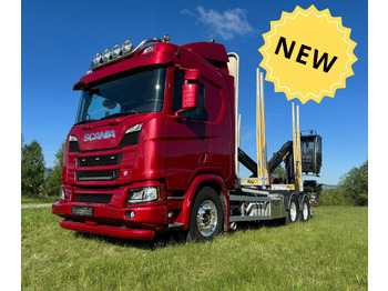 Камион за дрва SCANIA R 580