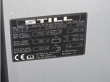 Вилушкар со подигнување Still FM-X17: слика 5