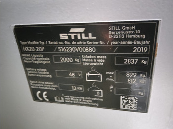 Електричен вилушкар Still RX20-20P: слика 5