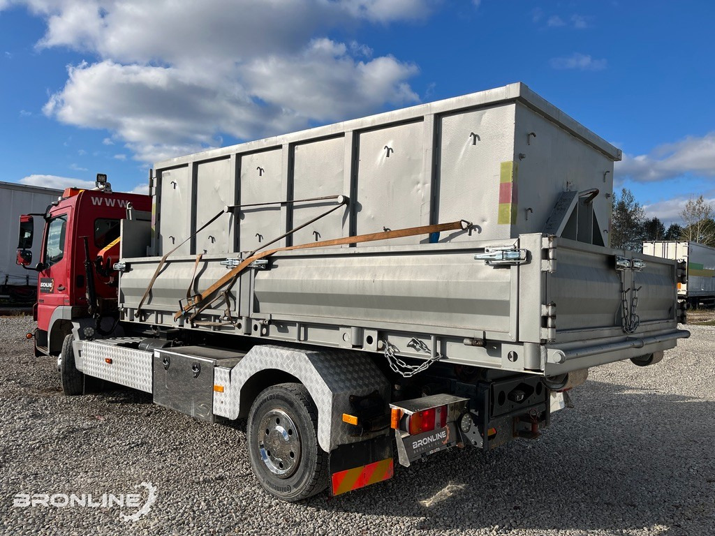 2007 Mercedes-Benz Atego 1024 Crane+Winch+Hooklift - Камион со кука за подигање, Камион со кран: слика 4 2007 Mercedes-Benz Atego 1024 Crane+Winch+Hooklift - Камион со кука за подигање, Камион со кран: слика 4