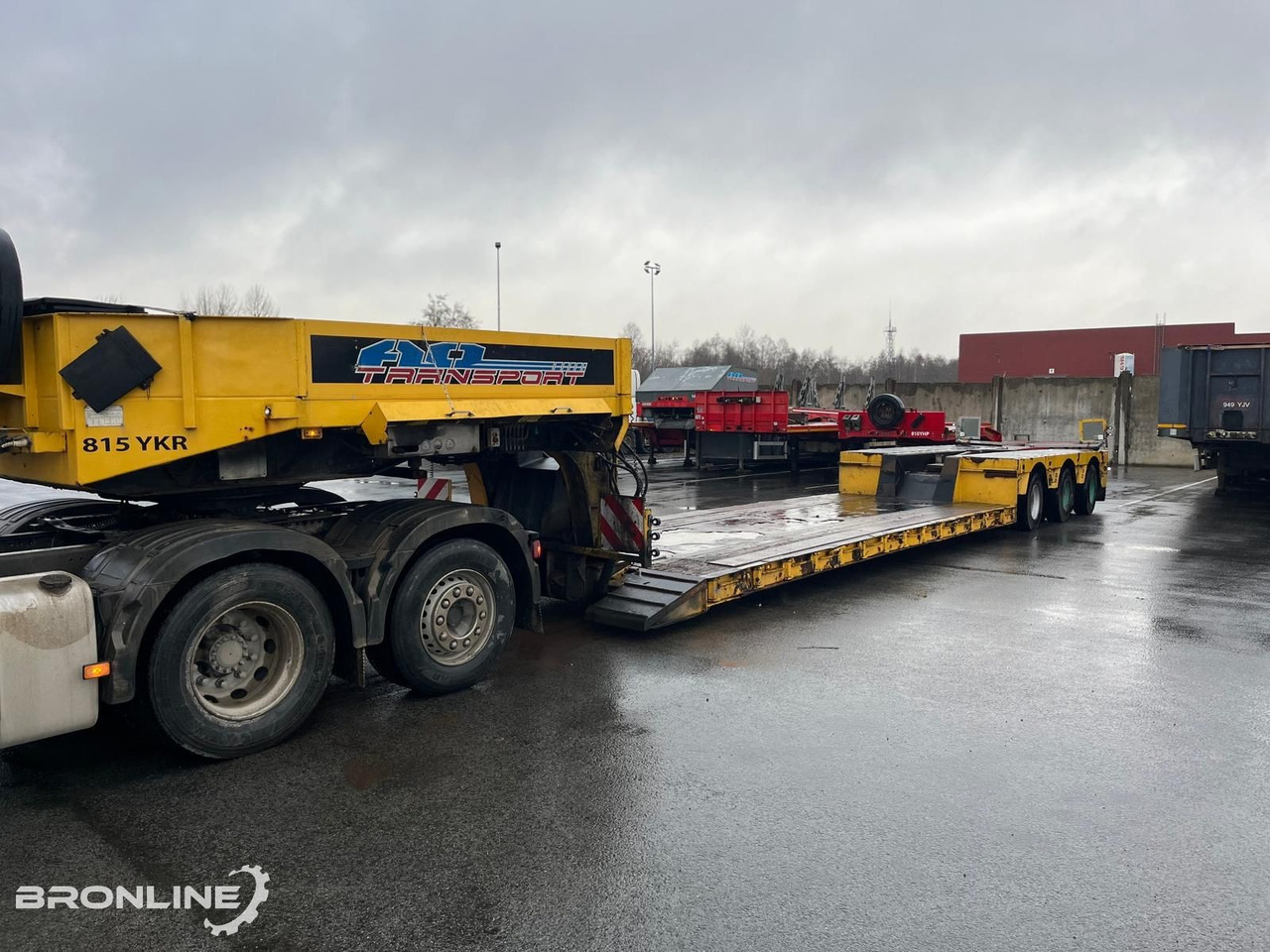 Полуприколка за низок утовар Faymonville STBZ-3VA Low-Bed 3-axle Trailer: слика 1