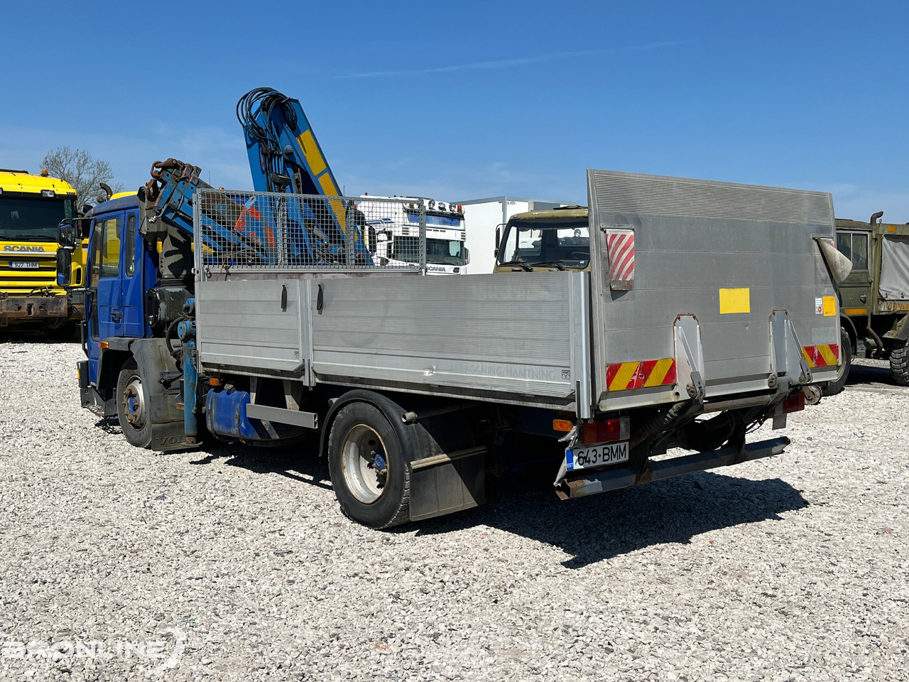 VOLVO FL611 + Palfinger PK 8200 - Камион со платформа, Камион со кран: слика 3 VOLVO FL611 + Palfinger PK 8200 - Камион со платформа, Камион со кран: слика 3