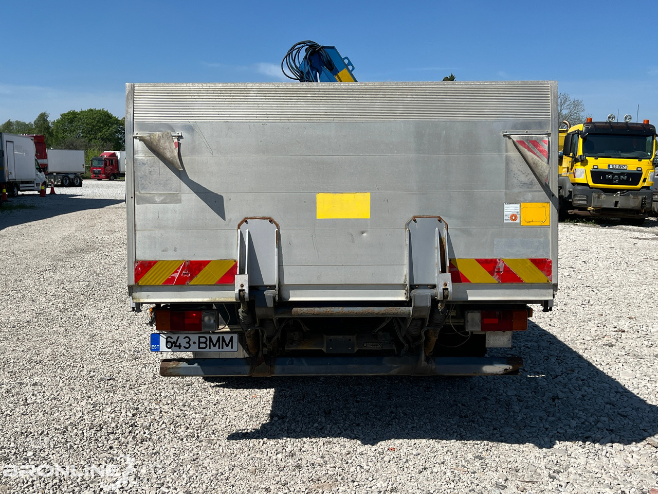 VOLVO FL611 + Palfinger PK 8200 - Камион со платформа, Камион со кран: слика 4 VOLVO FL611 + Palfinger PK 8200 - Камион со платформа, Камион со кран: слика 4