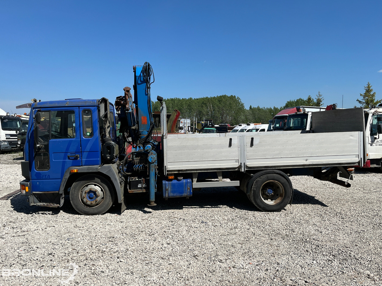 VOLVO FL611 + Palfinger PK 8200 - Камион со платформа, Камион со кран: слика 2 VOLVO FL611 + Palfinger PK 8200 - Камион со платформа, Камион со кран: слика 2
