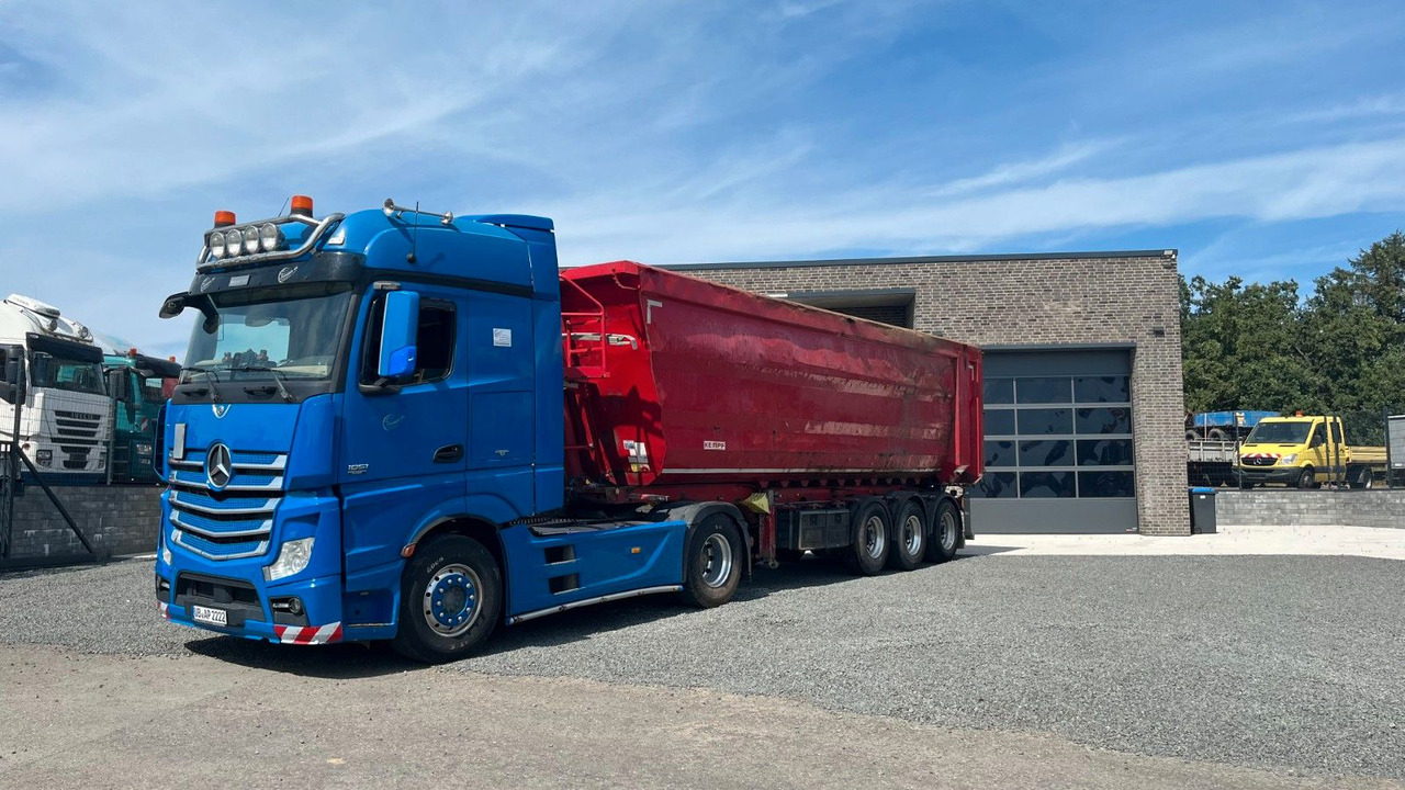 Kempf SKM 35/3 Kipper Mulde Lift Schrott Stahl 50m - Кипер полуприколка: слика 1 Kempf SKM 35/3 Kipper Mulde Lift Schrott Stahl 50m - Кипер полуприколка: слика 1