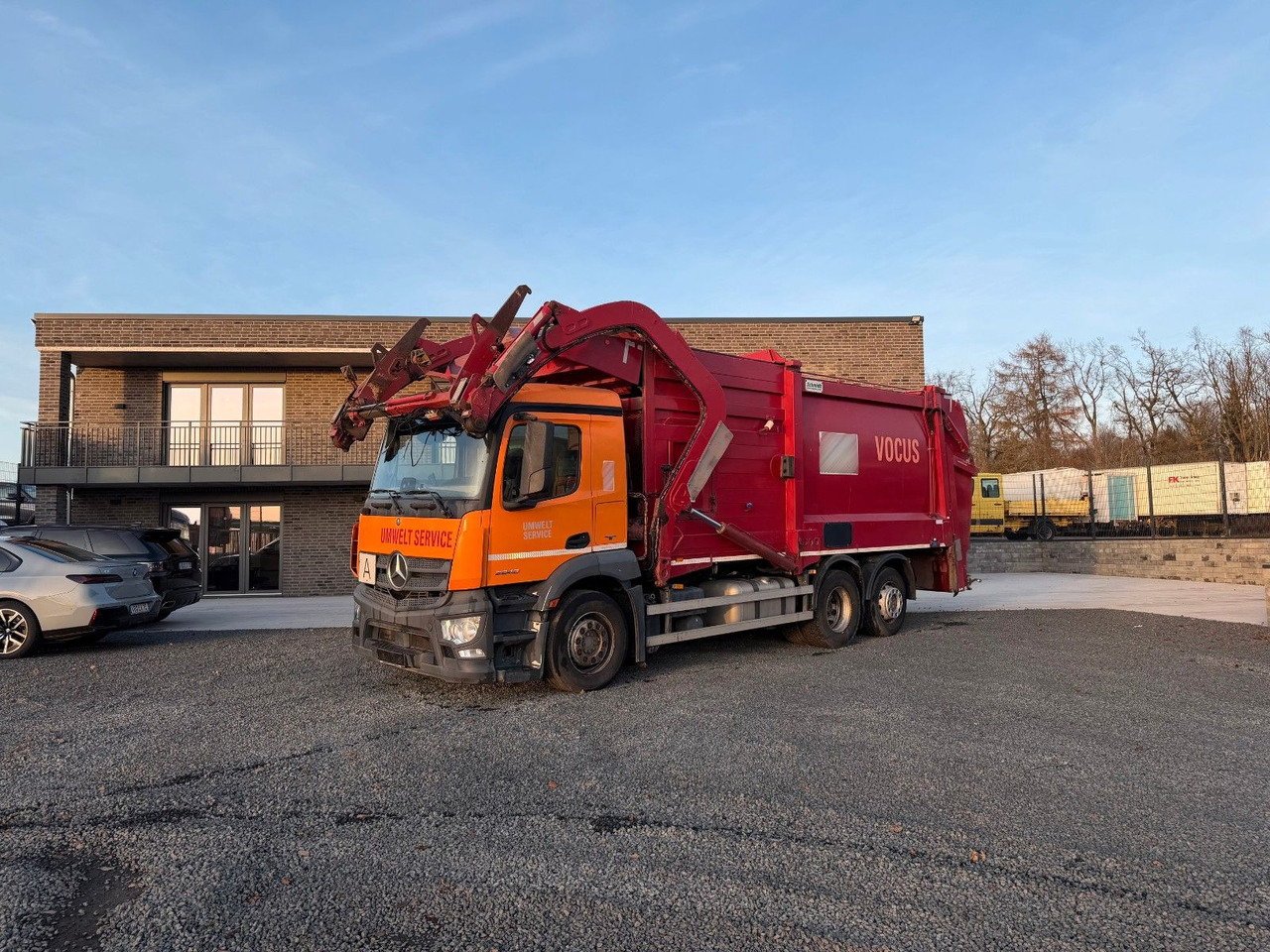 Mercedes-Benz Antos 2840 2740 2540Müllwagen Frontlader Euro 6c - Камион за ѓубре: слика 1 Mercedes-Benz Antos 2840 2740 2540Müllwagen Frontlader Euro 6c - Камион за ѓубре: слика 1