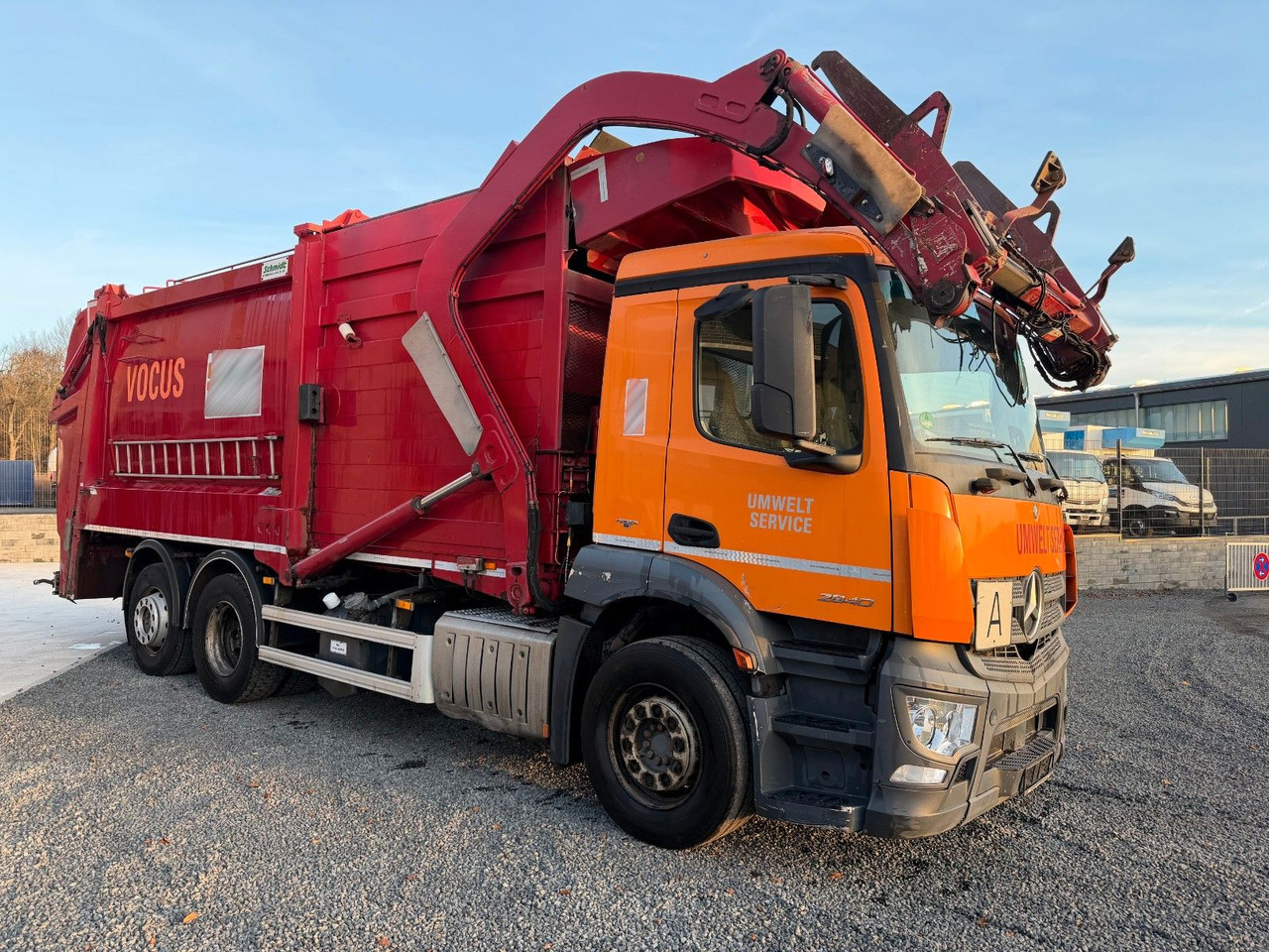 Mercedes-Benz Antos 2840 2740 2540Müllwagen Frontlader Euro 6c - Камион за ѓубре: слика 4 Mercedes-Benz Antos 2840 2740 2540Müllwagen Frontlader Euro 6c - Камион за ѓубре: слика 4