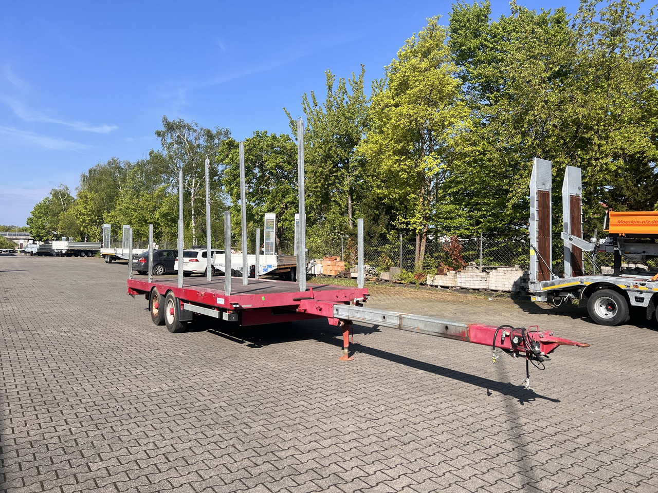 Auwaerter X-LTL110 Tandempritsche, ausziehbar - Приколка платформа: слика 2 Auwaerter X-LTL110 Tandempritsche, ausziehbar - Приколка платформа: слика 2