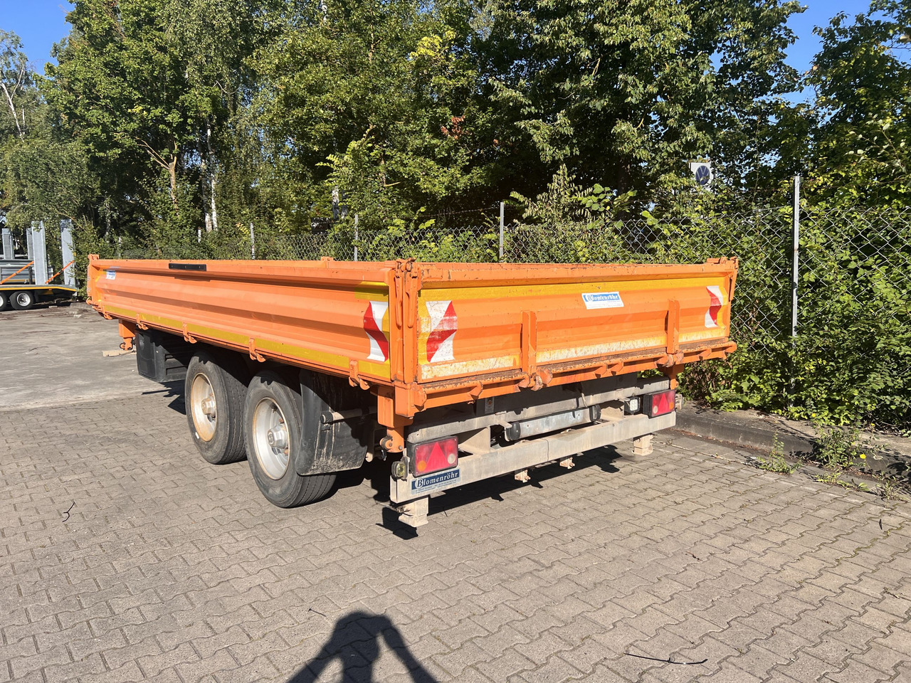 Blomenroehr 888/14000 14 t Tandemkipper- Tieflader - Кипер приколка: слика 2 Blomenroehr 888/14000 14 t Tandemkipper- Tieflader - Кипер приколка: слика 2