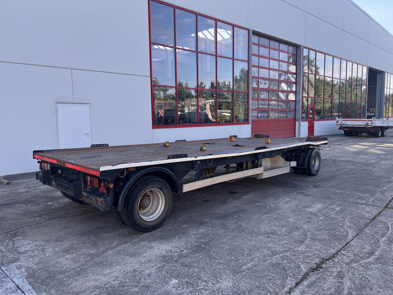 Dinkel DAC 18000 2 Achs Kombi- Anhänger für Abroll- oder Absetzmulden oder Tieflader - Роло/ Подизач приколка: слика 5 Dinkel DAC 18000 2 Achs Kombi- Anhänger für Abroll- oder Absetzmulden oder Tieflader - Роло/ Подизач приколка: слика 5