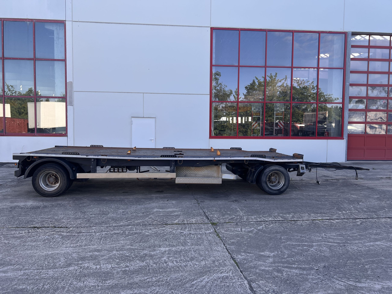 Dinkel DAC 18000 2 Achs Kombi- Anhänger für Abroll- oder Absetzmulden oder Tieflader - Роло/ Подизач приколка: слика 3 Dinkel DAC 18000 2 Achs Kombi- Anhänger für Abroll- oder Absetzmulden oder Tieflader - Роло/ Подизач приколка: слика 3