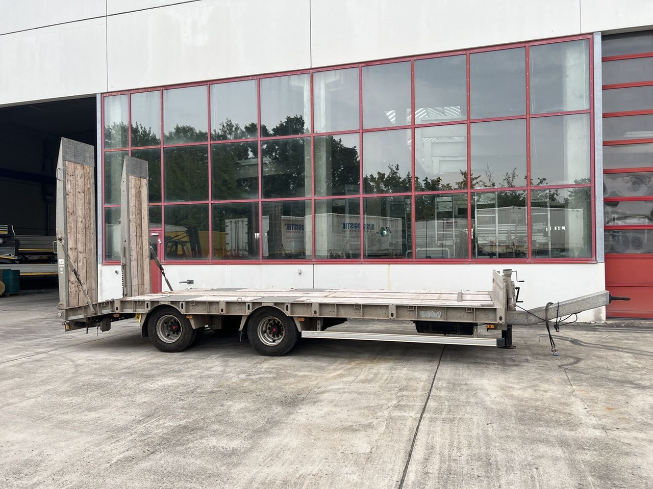 Humbaur 21 t Tandemtieflader - Приколка за низок утовар: слика 1 Humbaur 21 t Tandemtieflader - Приколка за низок утовар: слика 1