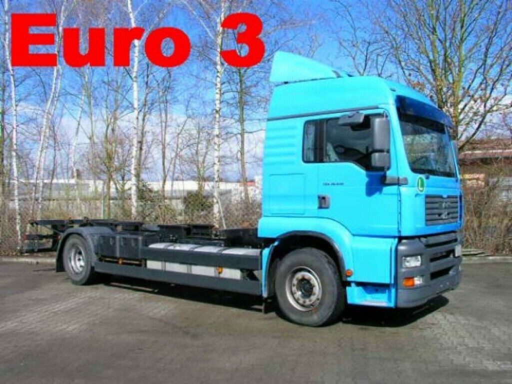 MAN 18.410 TGA2 Achs BDF- LKW - Транспортер на контејнер/ Камион со променливо тело: слика 1 MAN 18.410 TGA2 Achs BDF- LKW - Транспортер на контејнер/ Камион со променливо тело: слика 1