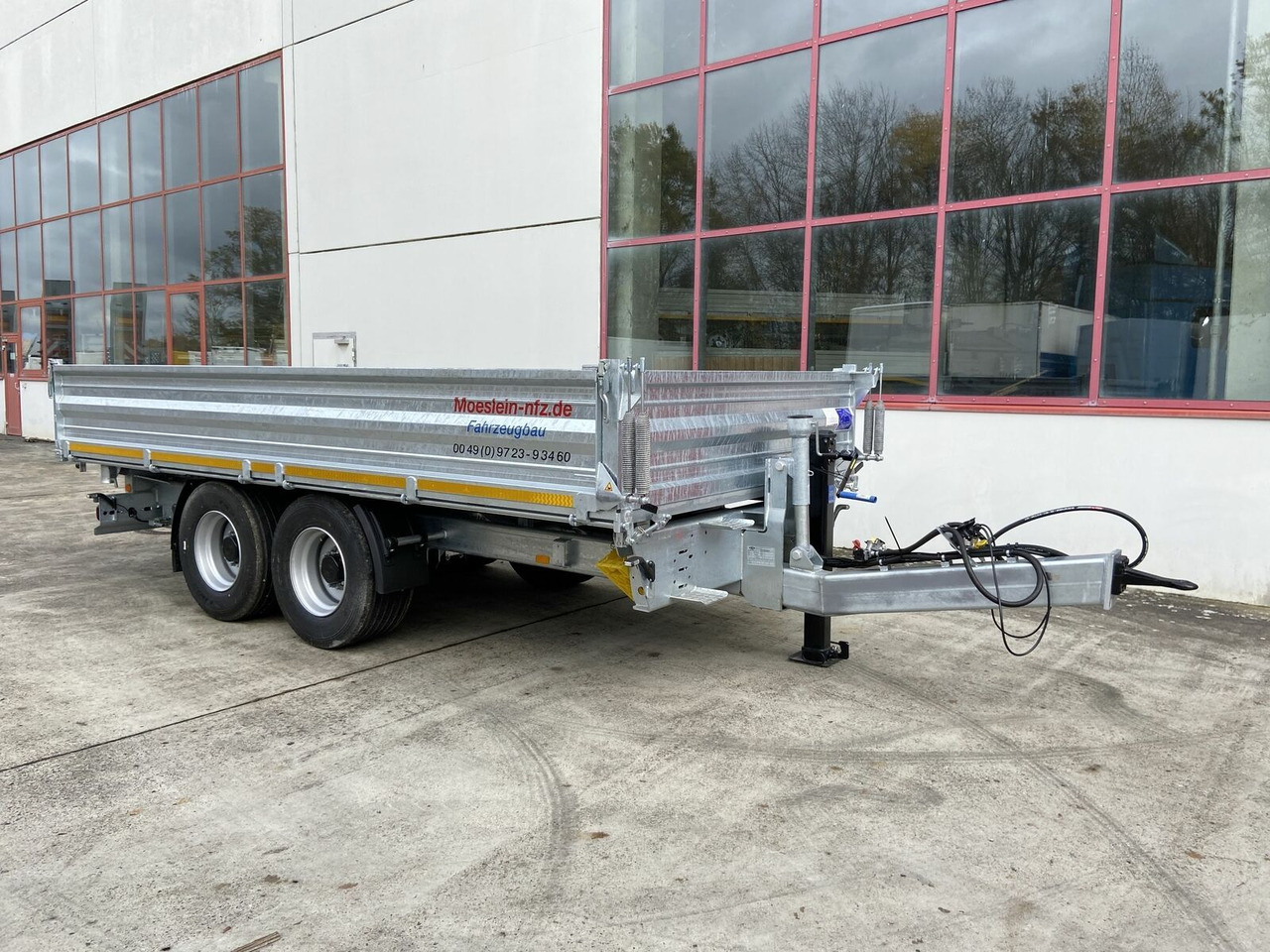 Möslein 14 t Tandem- Kipper Tieflader 5,70 m lang, Brei - Кипер приколка: слика 3 Möslein 14 t Tandem- Kipper Tieflader 5,70 m lang, Brei - Кипер приколка: слика 3