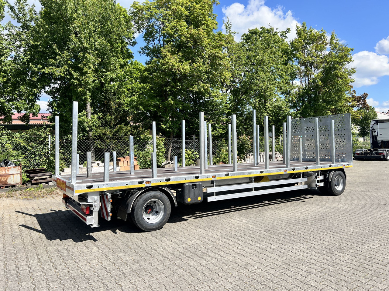 Möslein T 2 Plato 7,60 m 2 Achs Jumbo- Plato- Anhänger - Приколка платформа: слика 5 Möslein T 2 Plato 7,60 m 2 Achs Jumbo- Plato- Anhänger - Приколка платформа: слика 5