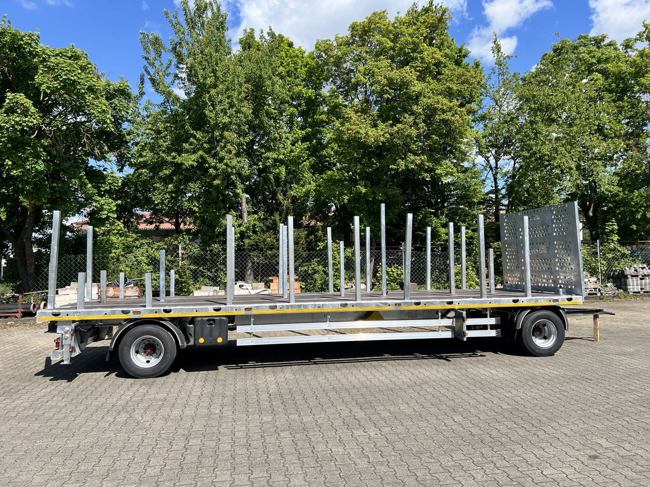 Möslein T 2 Plato 7,60 m 2 Achs Jumbo- Plato- Anhänger - Приколка платформа: слика 4 Möslein T 2 Plato 7,60 m 2 Achs Jumbo- Plato- Anhänger - Приколка платформа: слика 4