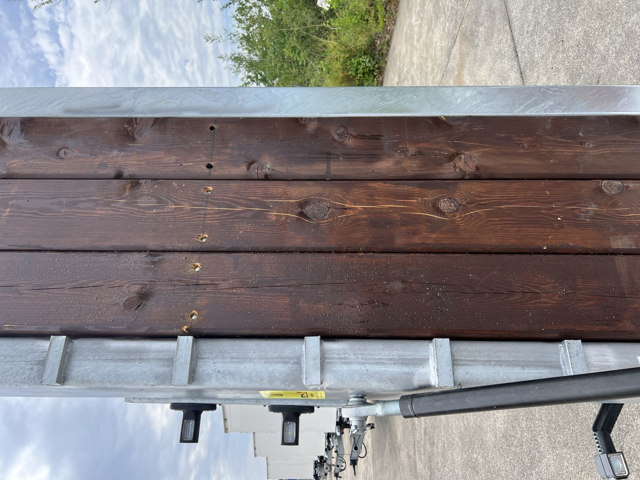 Нов Приколка за низок утовар за транспорт на тешка машини Möslein T 3-8,20 P VB H1  3 Achs Tieflader mit gerader Ladefläche 8,10 m, Neufahrzeug: слика 12